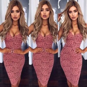 nookie paris lace midi